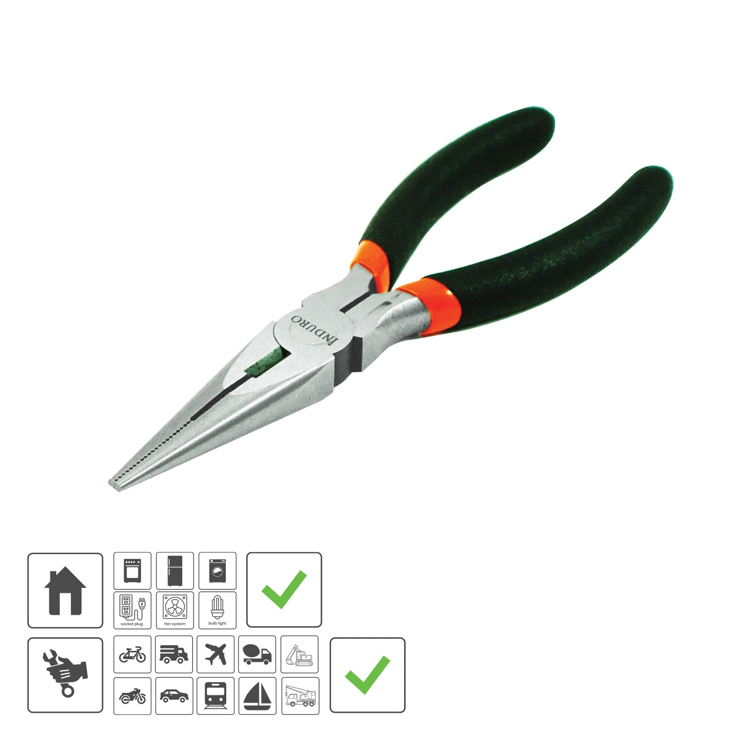 6 Long Nose Plier Indurotools