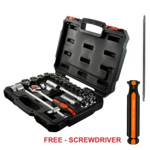 Socket set 24pc 1/2"Dr