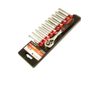 Deep skt set 11pc 1/4"Dr