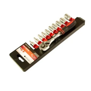 Socket set 11pc 1/4"Dr