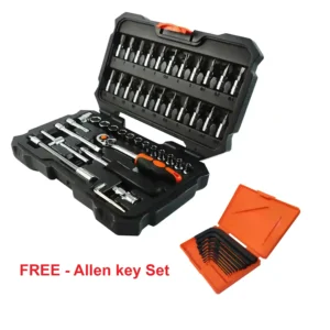Socket set 46pc 1/4"Dr