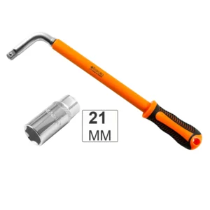 1/2 Dr L Extendable Handle (35-55 cm)- + Spark Plug 21 mm