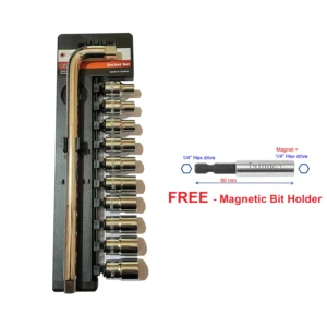 Socket set 11pc 1/2"Dr