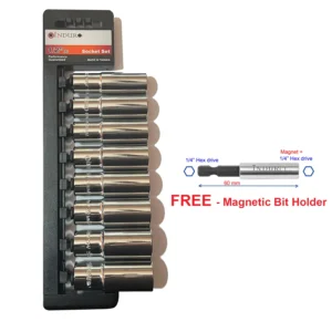 Deep Socket set 8 Pc 1/2"Dr