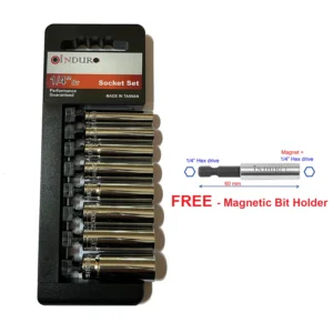 Deep Socket set 8 Pc 1/4"Dr